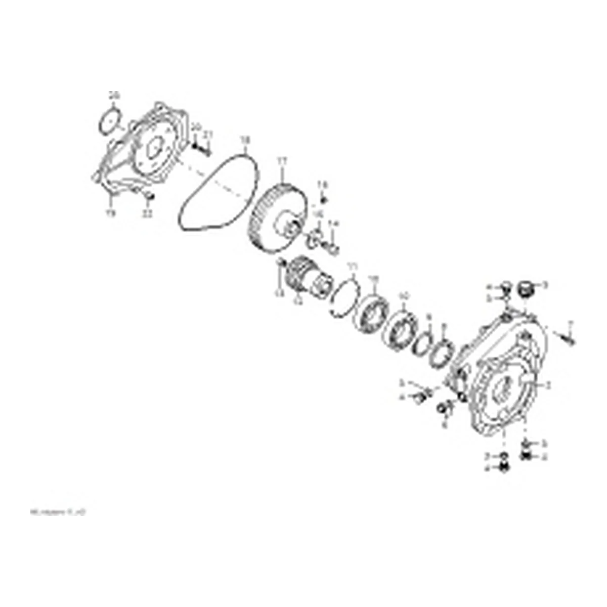 Réducteur ANNOVI REVERBERI Réducteur WG40 (AR 29924)