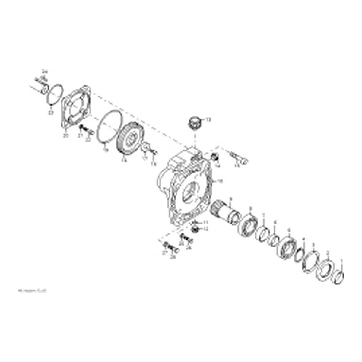 Réducteur ANNOVI REVERBERI Réducteur WG24 (AR 70079)